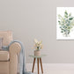 Botanical Eucalyptus Leaves Painting Print 100% Australian Made 40x60cm Stretched Canvas Ready to Hang