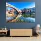 Brembo River In Brembana Valley Print 100% Australian Made Stretched Canvas Ready to Hang - CT-135