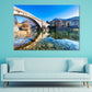 Brembo River In Brembana Valley Print 100% Australian Made Stretched Canvas Ready to Hang - CT-135