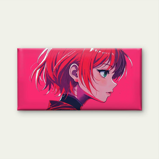 Cute Anime Girl Wall Art Canvas Office Home Room Framed 120x60cm