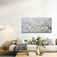 Abstract White Blossoms Wall Art Canvas Office Home Room Framed 120x60cm