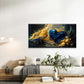 Modern Abstract Background Wall Art Canvas Office Home Room Framed 120x60cm