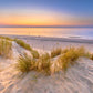 Sunset View Ocean From Dune Zeeland Print 100% Australian Made Stretched Canvas Ready to Hang - BC-136