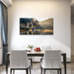 Pang Ung Lake With Foggy Morning Mae Hong Son Thailand Wall Art Canvas Office Home Room Framed 120x60cm