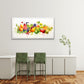 Fresh Harvest Fruit Watercolor Wall Art Canvas Office Home Room Framed 120x60cm
