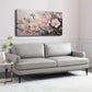 Bouquet Of Pink Flowers wall canvas office home room framed 120x60cm