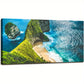 Kelingking Beach Bali Indonesia Coastal Cliff & Turquoise Ocean Wall Art canvas office home room framed 120x60cm