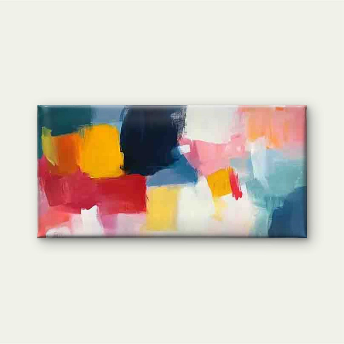 Abstract Colorful Design Wall Art Canvas Office Home Room Framed 120x60cm