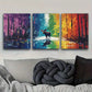 3pcs Moose in the Forest Metal Print Ready to Hang Art