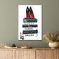 Books Of Famous Signature Brands With Heels Print 100% Australian Made 40x60cm Stretched Canvas Ready to Hang