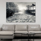 Road in Thee Coast of Puerto Rico Print 100% Australian Made Stretched Canvas Ready to Hang - BW-103