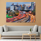 Warringah Freeway Long Exposure View Print 100% Australian Made Stretched Canvas Ready to Hang - AU-103