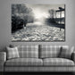 Road in Thee Coast of Puerto Rico Print 100% Australian Made Stretched Canvas Ready to Hang - BW-103