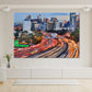 Warringah Freeway Long Exposure View Print 100% Australian Made Stretched Canvas Ready to Hang - AU-103