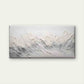 Abstract Textured Mountains Wall Art Canvas Office Home Room Framed 80x45cm