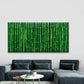 Zen Botanical Landscape, Retro Wall Art Canvas Office Home Room Framed 120x60cm