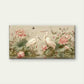 Modern Cranes & for Lotus Wall Art Canvas Office Home Room Framed 120x60cm