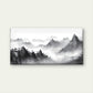 Chinese Mountain Mist Shan Shui Wall Art Canvas Office Home Room Framed 120x60cm