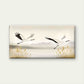 Elegant Cranes Landscape Wall Art Canvas Office Home Room Framed 120x60cm