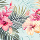 Paradise Blue Bird Hibiscus Wall Art Canvas Office Home Room Framed 120x60cm