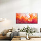 Abstract Art Marble Ink Wall Art Canvas Office Home Room Framed 120x60cm
