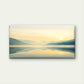 Soft Light Misty Valley Wall Art Canvas Office Home Room Framed 120x60cm
