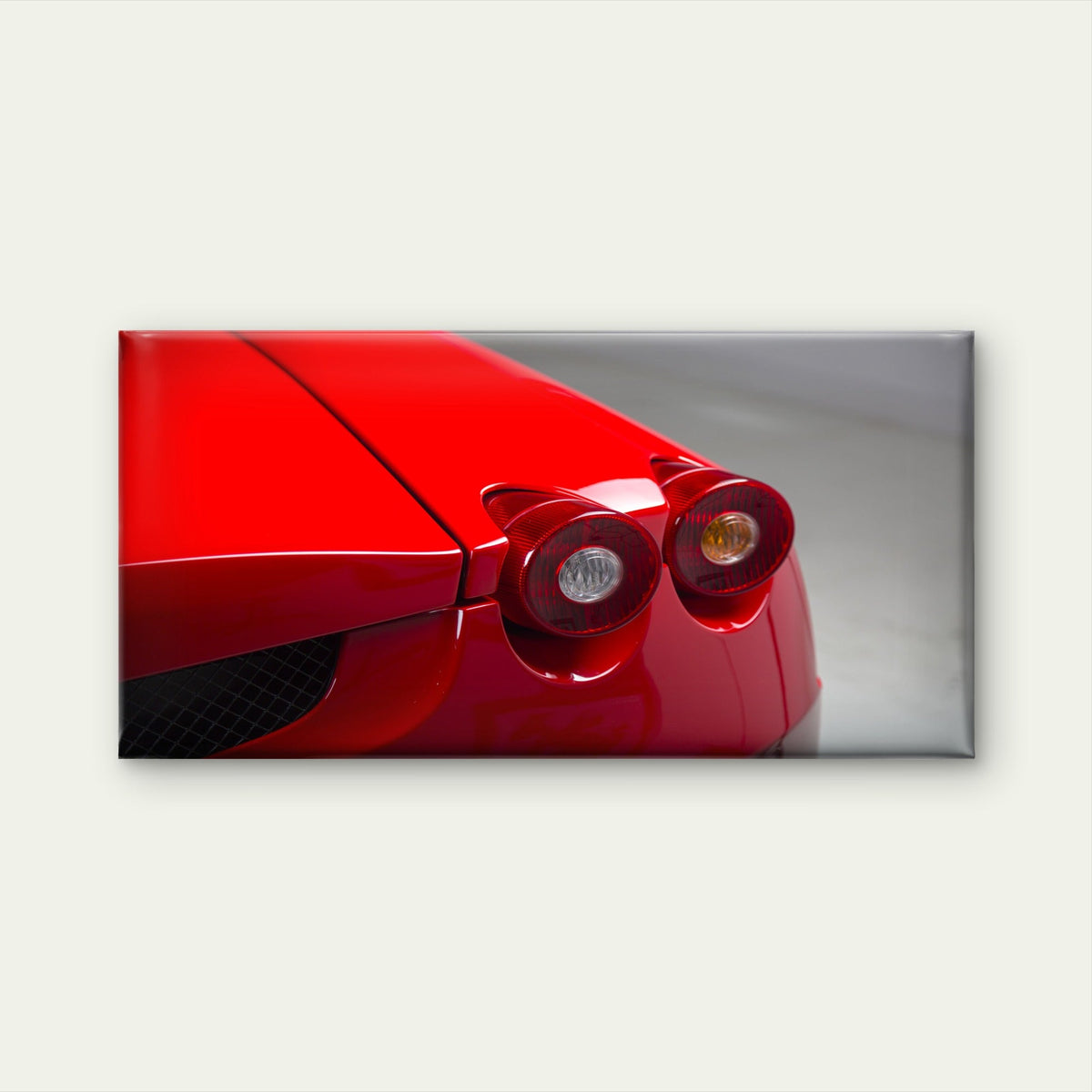 Painting of the Ferrari Enzo Wall Art Canvas Office Home Room Framed 80x45cm