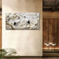 Japanese Crane Blossom Wall Art Canvas Office Home Room Framed 120x60cm