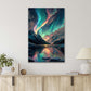 Colorful Sky Over A Lake Print 100% Australian Made 40x60cm Stretched Canvas Ready to Hang