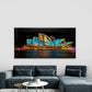 Vivid Sydney Opera House Wall Art Canvas Office Home Room Framed 120x60cm
