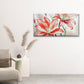 Red Amaryllis Lily Flower Bloom Wall Art Canvas Office Home Room Framed 120x60cm
