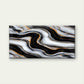 Marble Surface With Black Gold Wall Art Canvas Office Home Room Framed 120x60cm