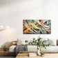 Featuring Geometric Shapes Wall Art Canvas Office Home Room Framed 120x60cm
