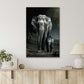 Elephant In A Forests Print 100% Australian Made 40x60cm Stretched Canvas Ready to Hang
