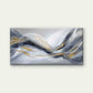 Abstract with Flowing Lines Wall Art Canvas Office Home Room Framed 120x60cm