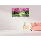 Pink Cherry Blossoms Tree Forest Wall Art canvas office home room framed 120x60cm