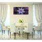 Bauhinia Chinese Redbud Purple Flower Botanical Wall Art canvas office home room framed 120x60cm