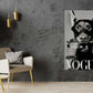 Dog with Gun Fashion Design Print 100% Australian Made Stretched Canvas Ready to Hang - FS - 118