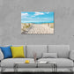 Sun Drenched Beach Path to The Sea Print 100% Australian Made 60x40cm Stretched Canvas Ready to Hang