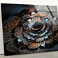 3D Flower Pattern UV Direct Aluminum Print Australian Made Quality
