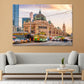 Melbourne Flinders Street Train Station Print 100% Australian Made Stretched Canvas Ready to Hang - AU-104