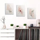 3pcs Painting Floral Pink Pattern Fashion Metal Print Ready to Hang Art