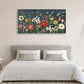 Botanical Colorful Flowers Bouquet Wall Art canvas office home room framed 120x60cm