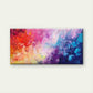 Colorful Abstract Brushstroke Wall Art Canvas Office Home Room Framed 120x60cm