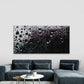 Macro Photography of Water Wall Art Canvas Office Home Room Framed 120x60cm