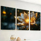3pcs Ready to Hanging, Modern Fantasy Plant Flower Landscape Art Wall Art Set Canvas Framed 40x60cm - High Quality Print 100% Australian Made Wall Canvas Ready to Hang