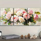 3pcs Rose Oil Painting Metal Print Ready to Hang Art