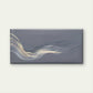Floating Black Gold Line Wall Art Canvas Office Home Room Framed 120x60cm