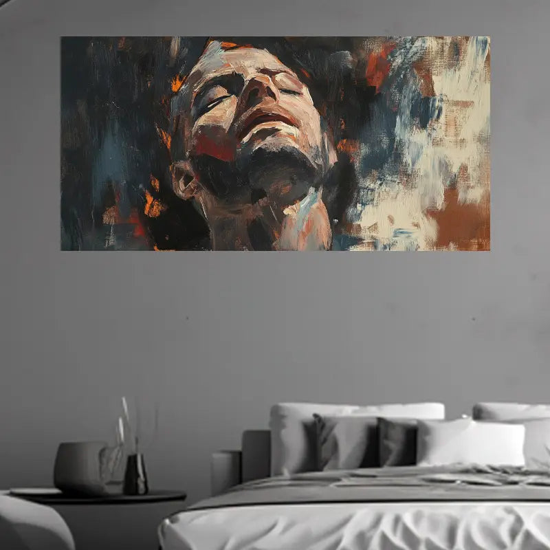 Abstract Human Figure Wall Art wall canvas office home room framed 120x60cm