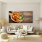 Spicy Thai Seafood Soup Wall Art Canvas Office Home Room Framed 120x60cm